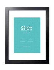 11x14 Picture Frame Black Poster Frame Wood Photo Frame Display Wall Mounting