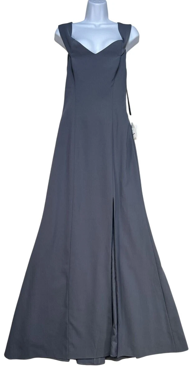 sachin and babi light blue dress Chiffon Gray Maxi Dresses for Women for sale main image 1