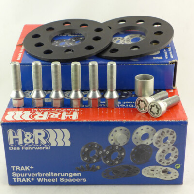 H&R Wheel Spacers 16mm Black for BMW 3 Series E30 3/1 3/R