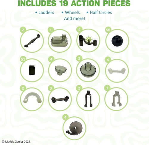 Marble Run Starter Set - Construction Building Blocks Toys - Space - Picture 5 of 9