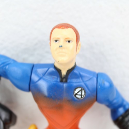 Human Torch Johnny Storm - Fantastic Four Fire Figure - 2007 Burger King - Picture 2 of 9
