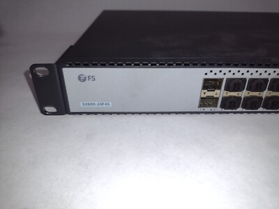 FS S3900-24F4S, 24-Port Gigabit Ethernet L2+ Switch, 20 x 1Gb SFP