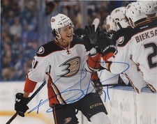 Anaheim Ducks Brandon Montour Autographed Signed 8x10 NHL Photo COA #4