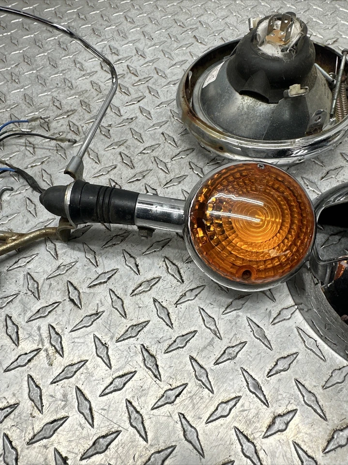 Faro delantero Yamaha Virago 535 XV535 1996 93-00 señales de giro Foto 4 de 4