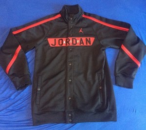jordan button up jacket
