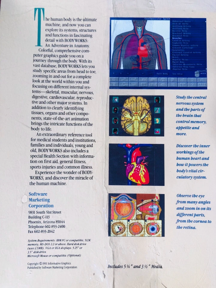 Software De Colección - Anatomía Humana y Aventura en Anatomía (Nuevo) Foto 3 de 4