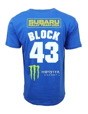 DC SHOES KEN BLOCK 43 RALLY TEAM USA T SHIRT ROYAL