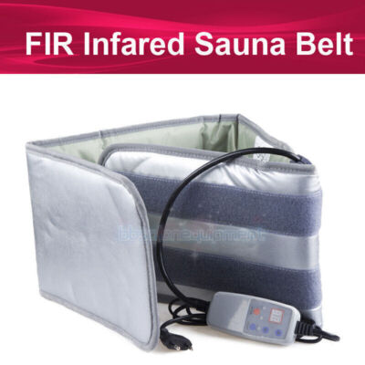FIR Infrared Sauna Belt Weight Reducing Waist Body Slimming Fitness SPA Heating