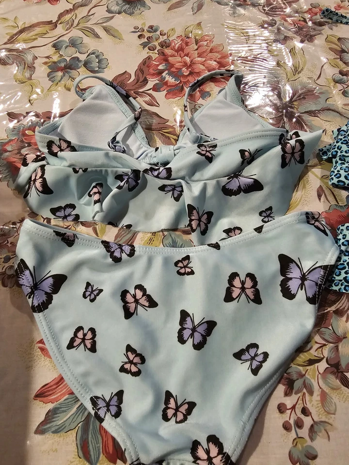 2 Pairs Of Bathing Suits  Size 8 Sugar And Jade - Image 3 of 4