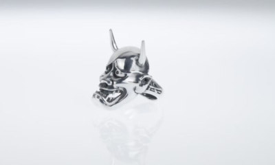 Noh mask (“Han-nya”) ring 般若 Japanese tradition | eBay