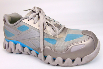 Reebok Zig Pulse Composite Toe Work Sneaker Women's Size 8.0 WIDE, Gray Sneakers