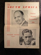 1955 South Africa Cricket Team Souvenir Programme. Tour of England