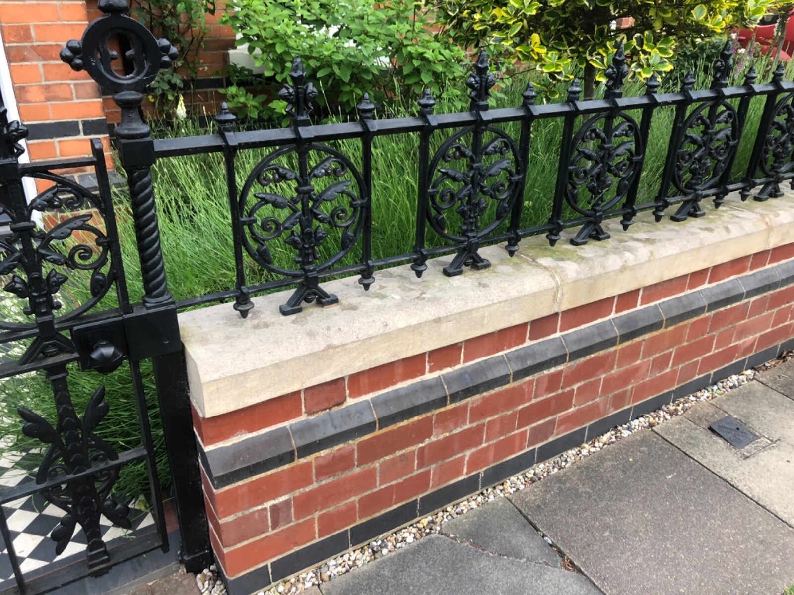 Solid Cast iron Gates and Railings eBay
