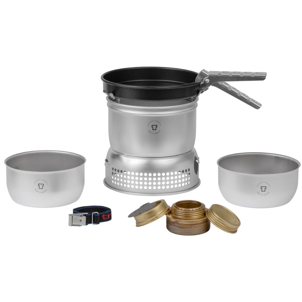 Trangia 27-23 Duosall UL Camping Cooker Includes Pans, Spirit Burner, Windshield