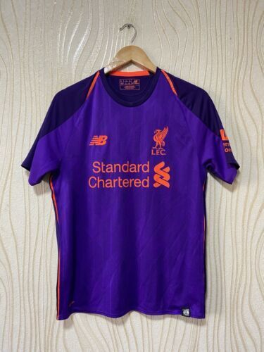 Liverpool New Balance 2018 2019 Away jersey Boys size L Liverpool New Balance 2018 2019 Away jersey Boys size L