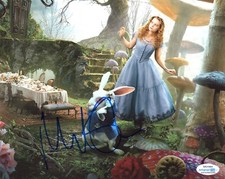 Michael Sheen Alice in Wonderland Autographed Signed 8x10 Photo ACOA 2020-5