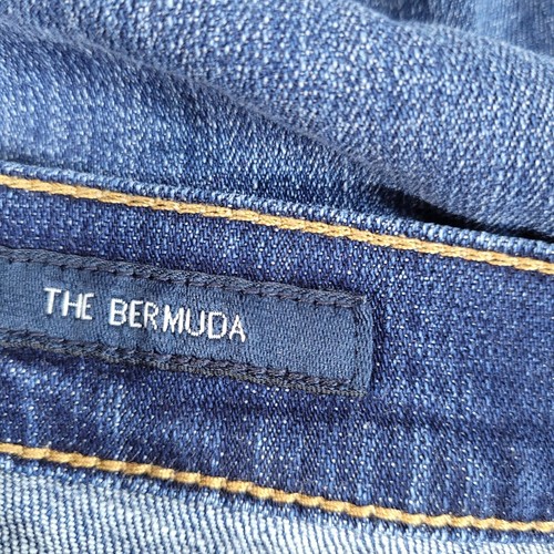 Lucky Brand The Bermuda Women's Denim Short Straight Blue Mid Rise Size 10/30 - Picture 8 of 13