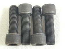5/8-18 X 2" SOCKET HEAD CAP SCREWS BLACK HEAT TREATED ALLOY STEEL - 4 PCS