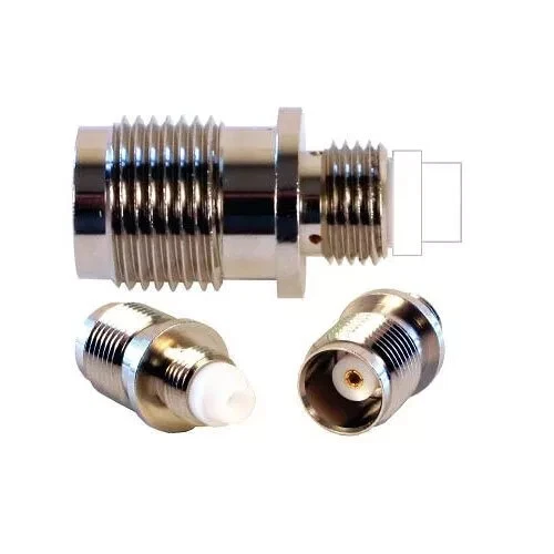 Coax Adapter FME Female to TNC Female RF Connector - Model: RFT-1240 QTY: 2 New - Image 4 of 4