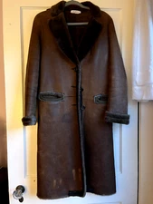 Nigel Preston Shearling womens coat made in Italy