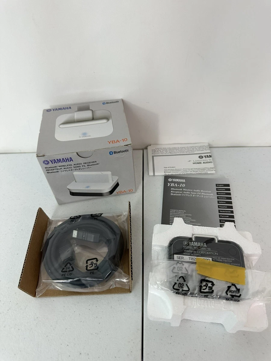 Yamaha YBA-10 Bluetooth Wireless Audio Receiver - Brand NEW In Box