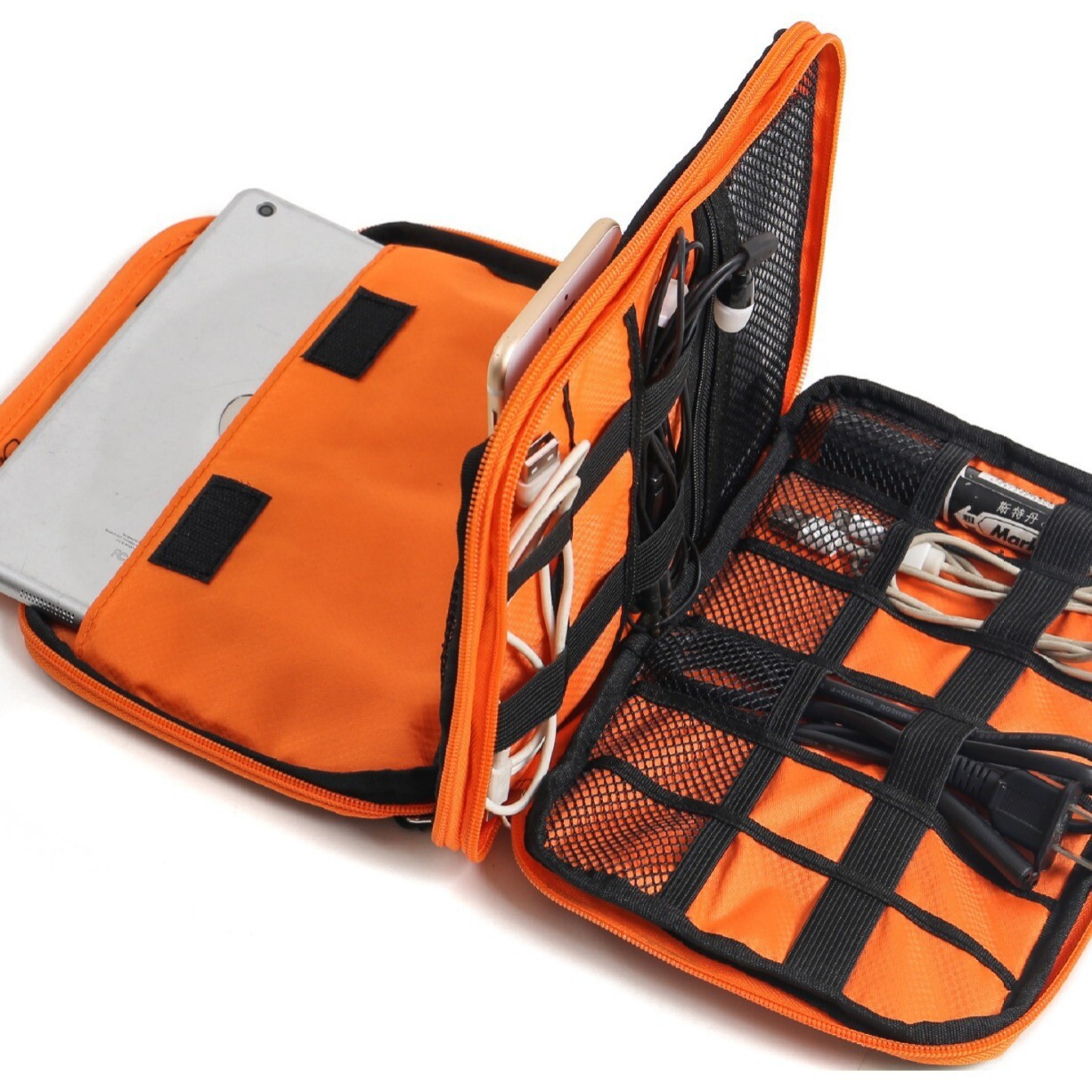 Allacki Storage Cable Bag Pouch Organizer for Electronic Accessories Travel Case