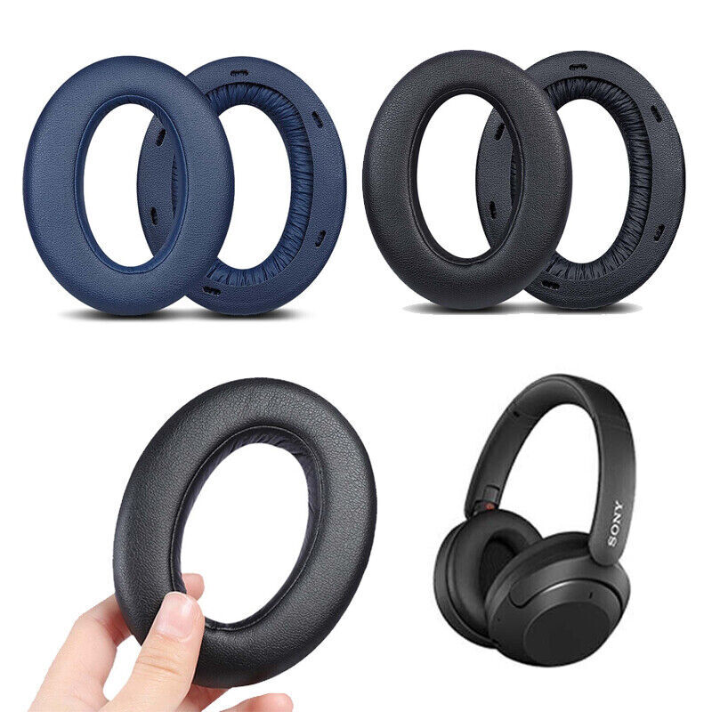 2PCS Replacement Ear Pads Cushions Covers for Sony WHXB910N Wireless