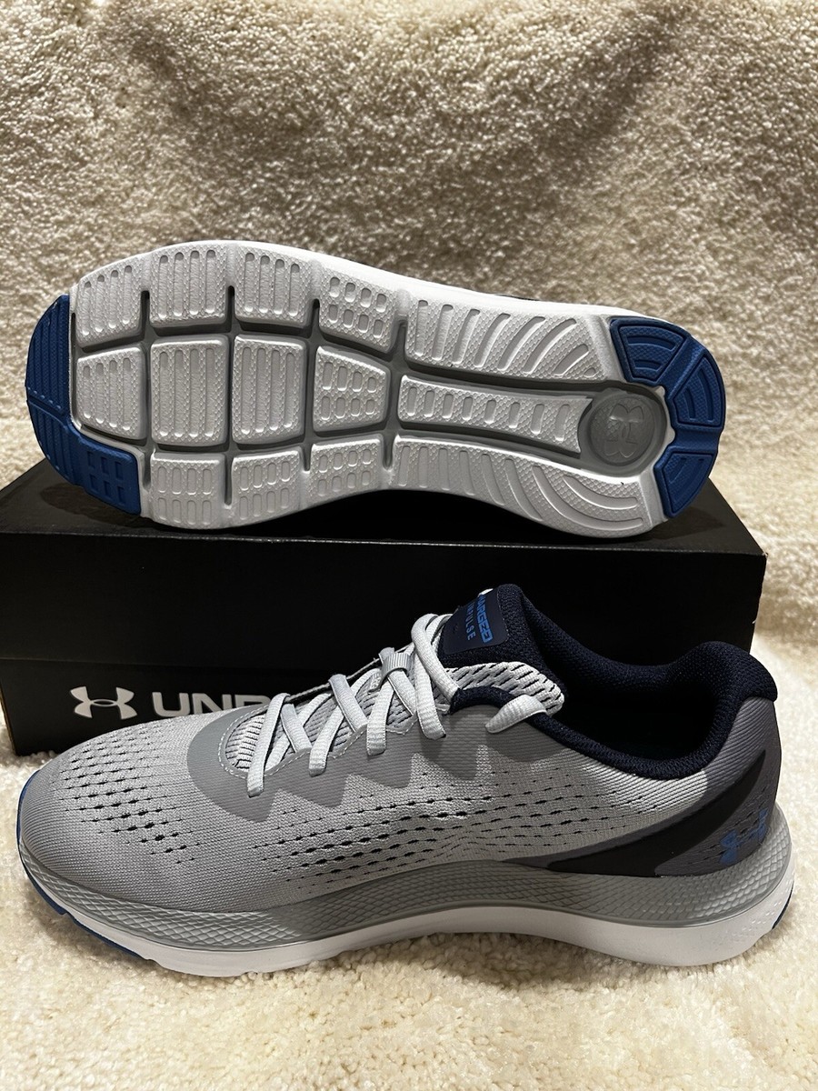 NIB Men Under Armour UA Charged 2 Impulse Knit Deluxe Foam Gry