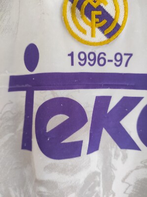REAL MADRID 1996-1997 Campeón Liga camiseta shirt trikot maillot