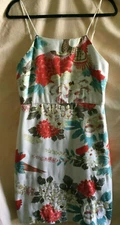 TRUE DECADENCE womens dress FLORAL JAQUARD size 14