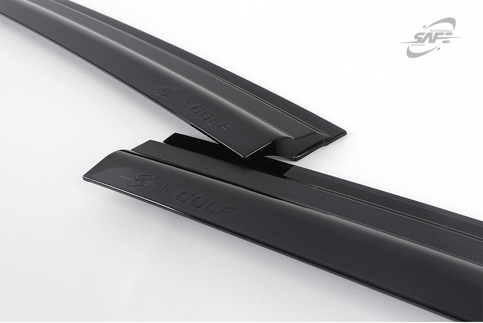 Smoke Tinted Wind Deflector 4p for 2020 2021 Volkswagen Golf MK8 5dr