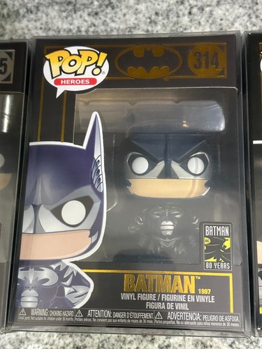Funko POP! BATMAN - LOTE HARLEY QUINN - con fundas - 3 x Batman, 1 x Harley Quinn - Imagen 4 de 24