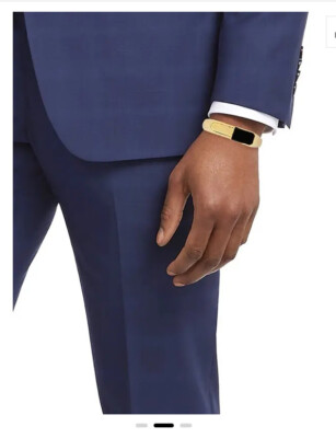 Ambush Misfit Bangle In Gold Size 2,  925