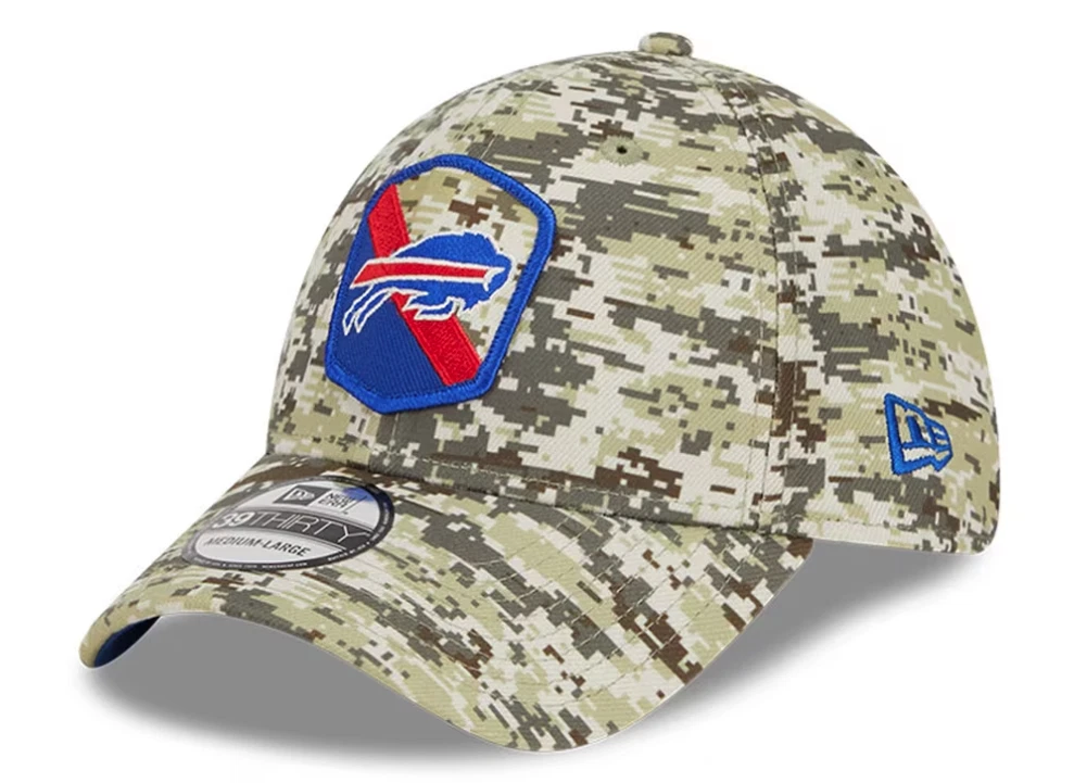Buffalo bills salute 2025 to service hat