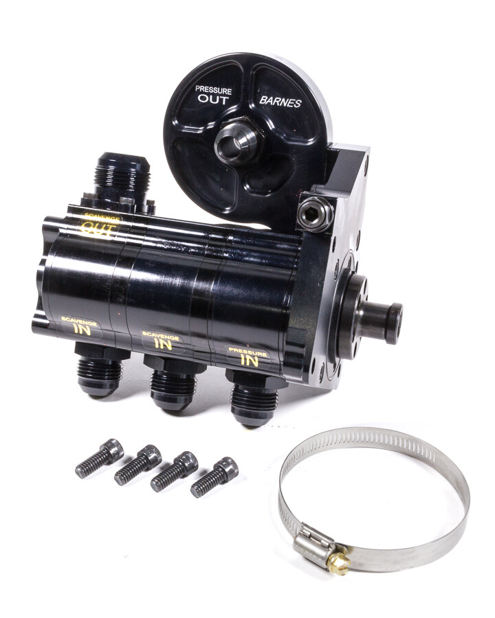 Barnes 3 Stage Rotor Pump with Filter Mount Barnes 3 Stage Rotor Pump with Filter Mount