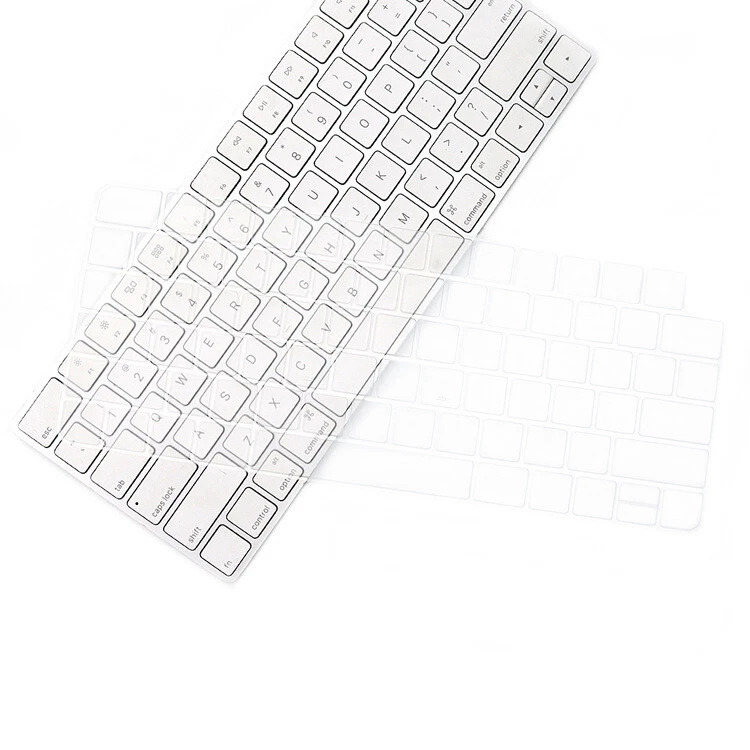 iMac Magic Keyboard Transparent Dustproof/Washable/Reusable Silicone Cover Apple - image 3 of 4