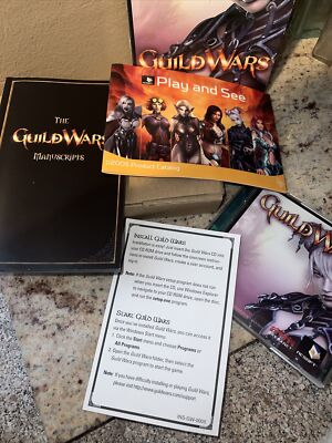 Rare !!! GUILD WARS : Un Jeu Culte sur PC. Coffret Complet