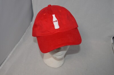 Coca Cola Drink Coke Bottle Red Beverage Adjustable Adult Hat Cap