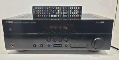 Yamaha HTR 3063 5.1 Channel Natural Sound Receiver Remote bundleTested