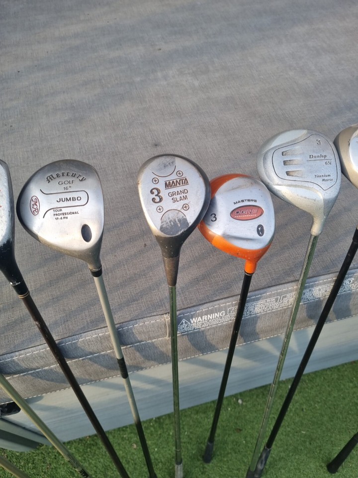 Golf Job Lot 3 Woods X 10 eBay
