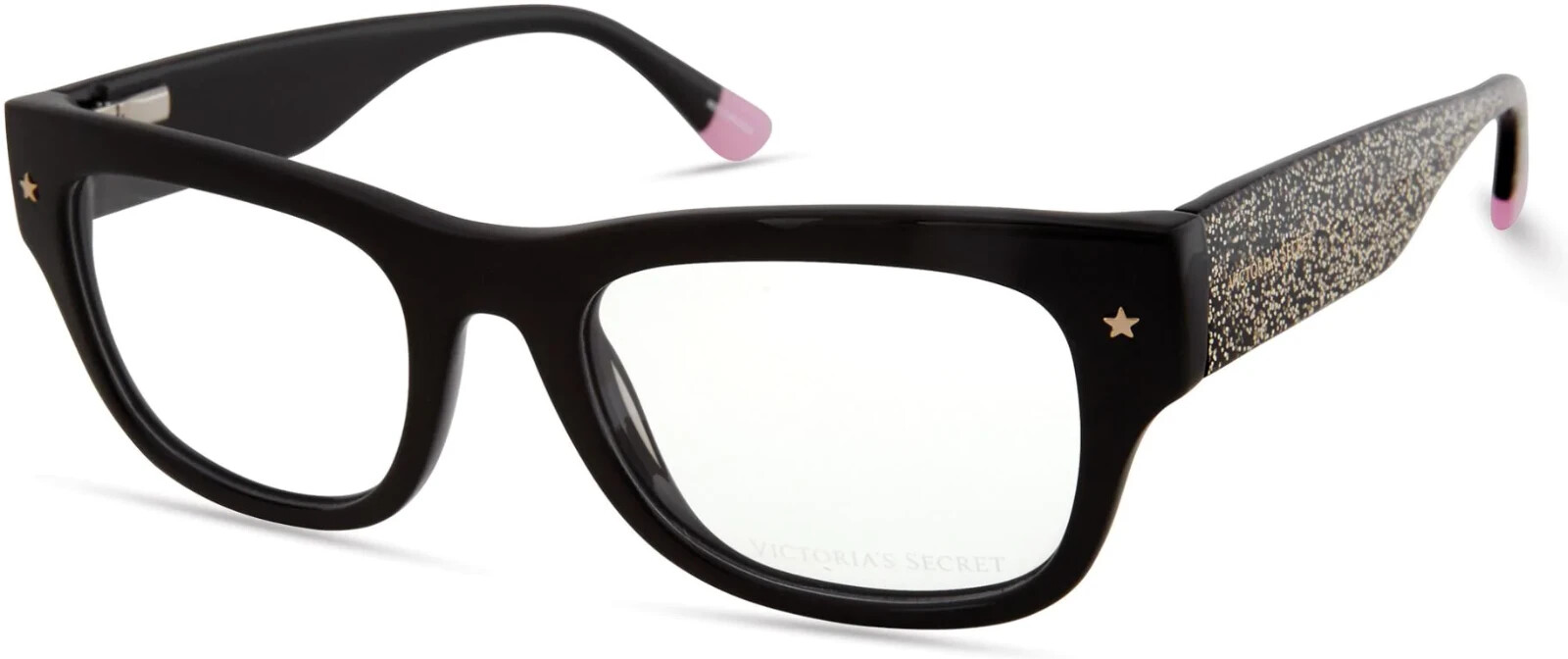Victorias Secret VS5014 01B Черные пластиковые очки в блестящей оправе 51-19-140 VS
