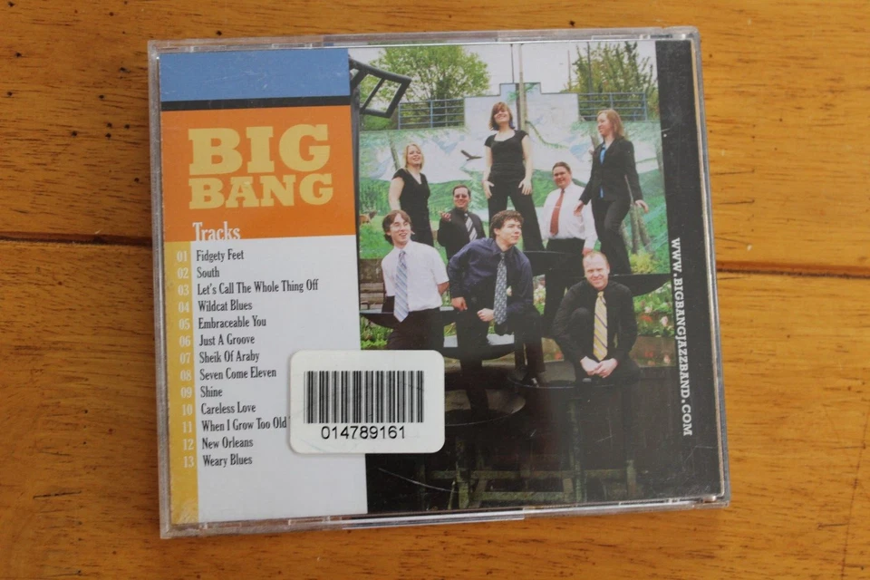 THE BIG BANG JAZZ BAND "SELF TITLED" CD OBSCURE PRIVATE PRESS JAZZ [108A] - Image 2 of 4