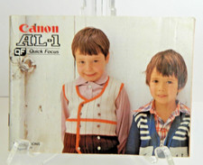 CANON AL-1 OF QUICK FOCUS INSTRUCTION BOOKLET, 1980'S