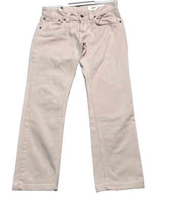 DONDUP Music Jeans Pink Wash Mid Rise Womens 29 Made in Italy STANDART