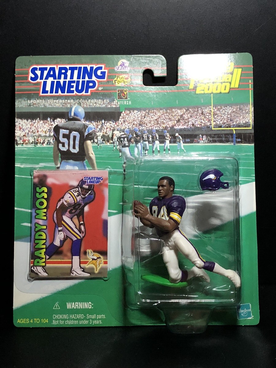 1999 Kenner Starting Lineup *Randy Moss/Minnesota Vikings* Rookie