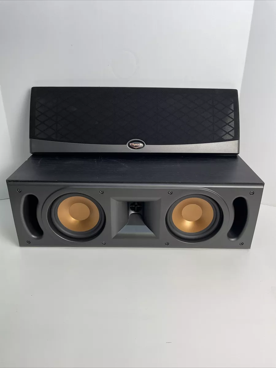 Klipsch RC25 Center Channel Speaker Black eBay