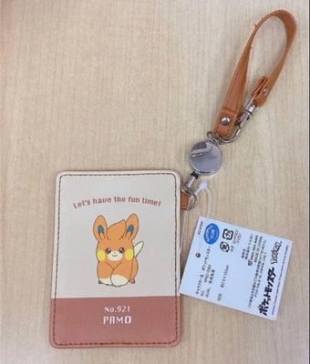 Pokemon PAMO Pass Case with Reel 7.5x10.5cm/2.95x4.13'' Pokemon Pokemon Pokemon