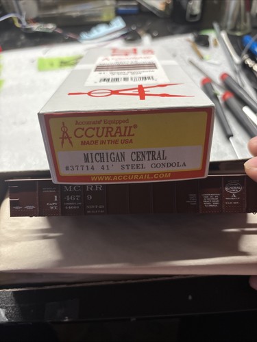 Góndola de acero HO Accurail #37714 Michigan Central 41’ | Zustand: New