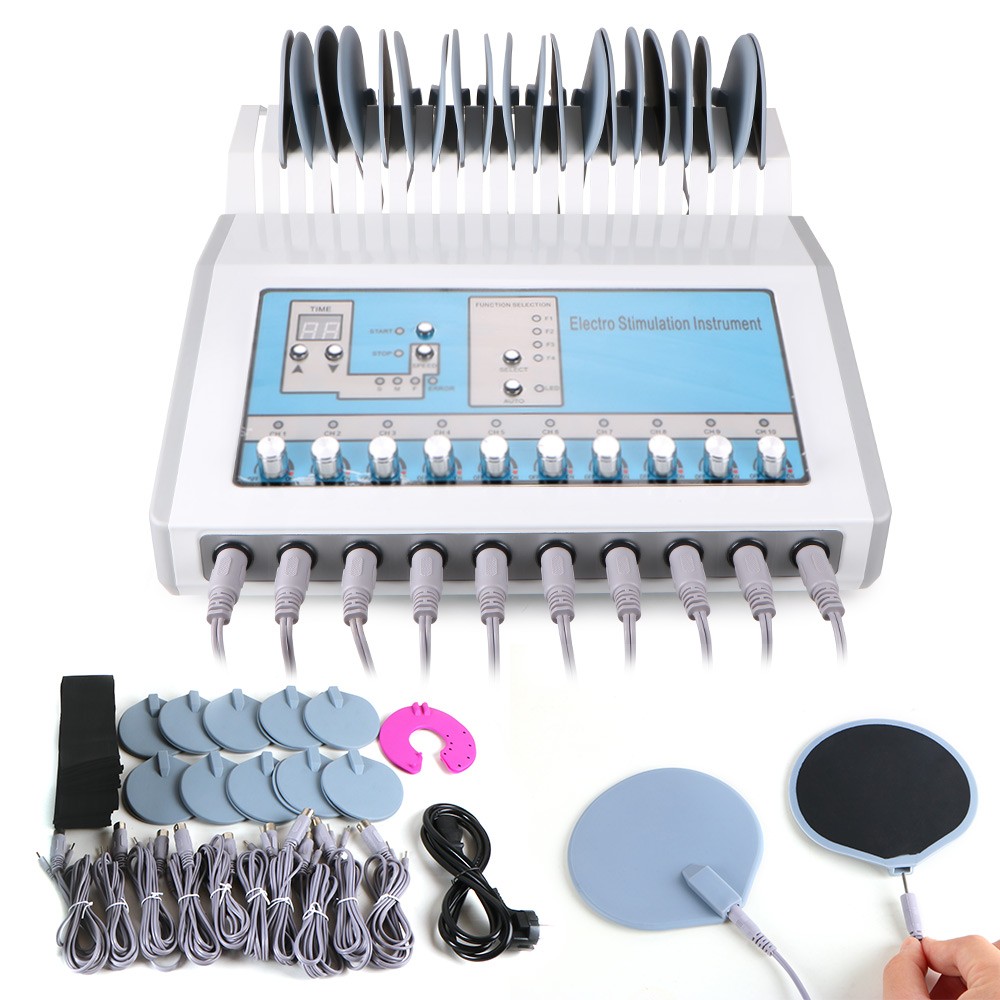 2in1 EMS Elektrotherapie Massagegerät Schmerztherapie Reizstrom Massage Muskel