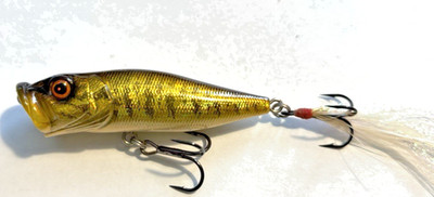 Megabass Pop-X Wobbler, Popper, Topwater, Oberflächenköder, 6,4cm, Floating